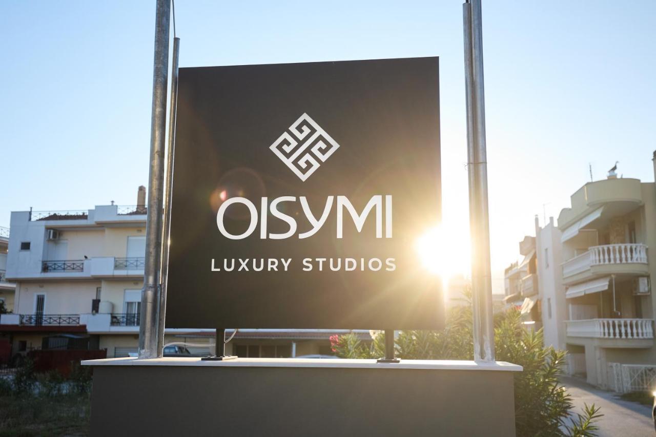 Oisymi Luxury Studios Néa Péramos Exteriör bild